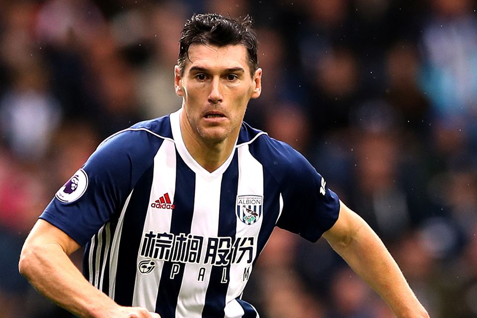 West Brom's Gareth Barry made his record-equalling 632nd Premier League appearance on Saturday