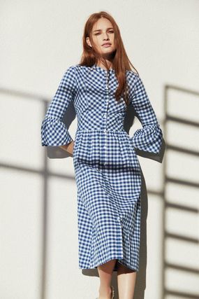 knee length dresses for ladies Zara Strapless Midi Dress