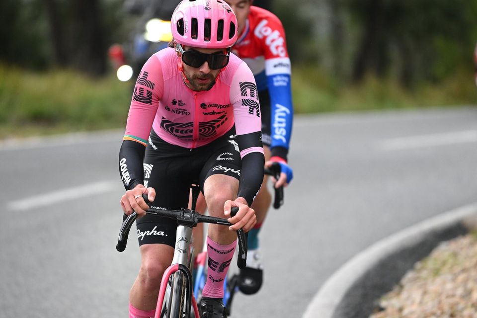 Ben Healy has been in flying form for his EF Education-EasyPost team in Italy. Photo: Getty