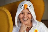 thumbnail: Marcia Miranda dressed as Olaf from Frozen during her chemotherapy to cheer people up in the ward. Photo: Steve Humphreys