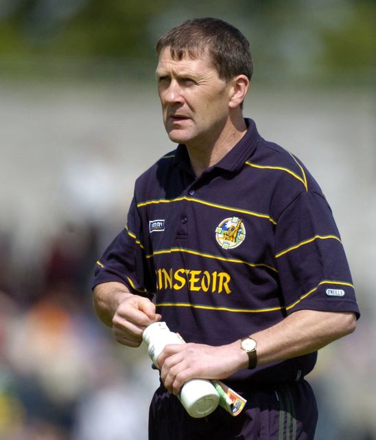 Jack O'Connor on the sideline as Kerry manager in the 2004 Munster SFC quarter-final against Clare at Cusack Park, Ennis