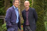 thumbnail: BBC hosts for the RHS Chelsea Flower Show Monty Don and Joe Swift. Photo by Glenn Dearing via BBC