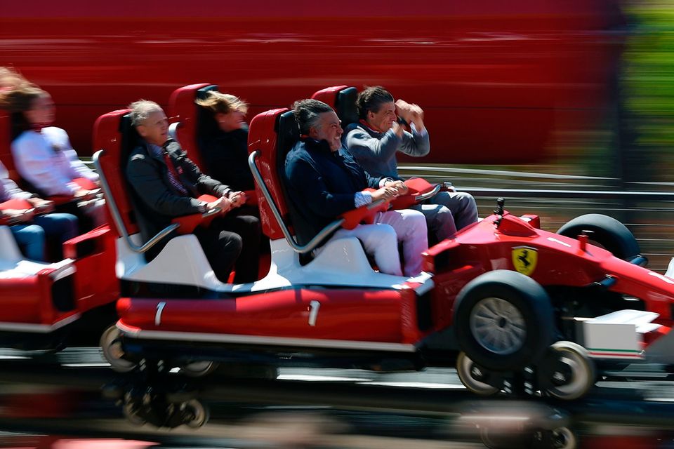 Ferrari Land Europe s highest and fastest rollercoaster opens at