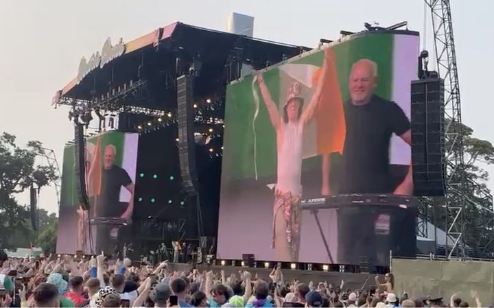 Electric Picnic 2024: Katie Harrington joins the Wolfe Tones on stage and gardaí taking part in a ‘Father Ted challenge’