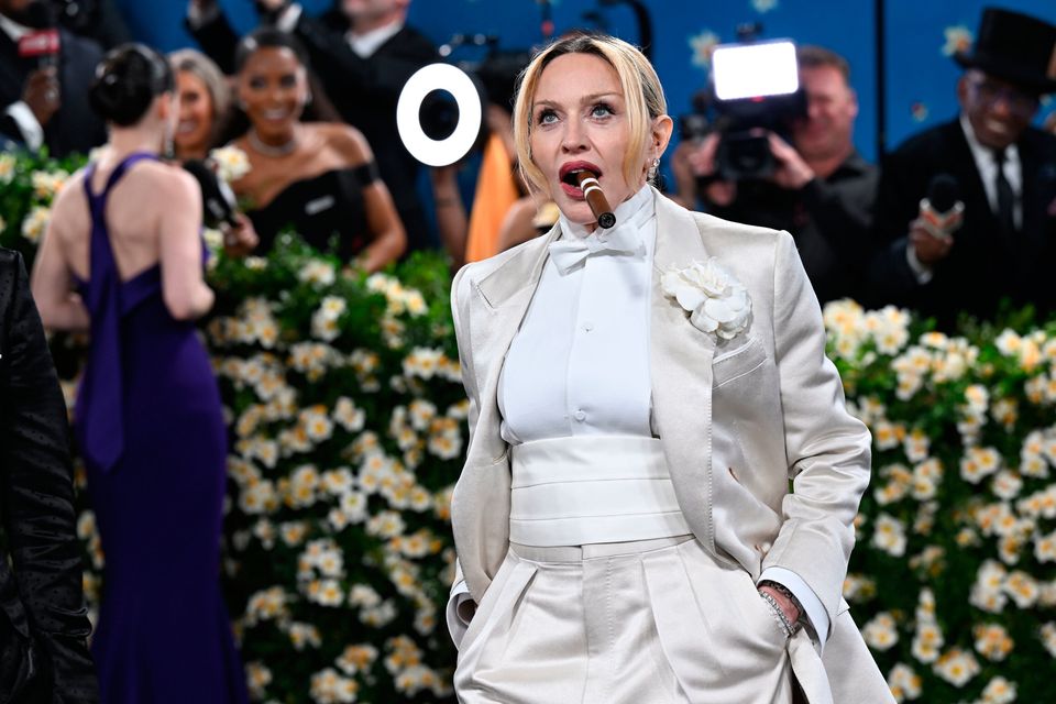 Madonna attending the Metropolitan Museum of Art Costume Institute Benefit Gala 2025 in New York, USA. Picture date: Monday May 5, 2025. PA Photo. See PA story SHOWBIZ MetGala. Photo credit should read: Matt Crossick/PA Wire