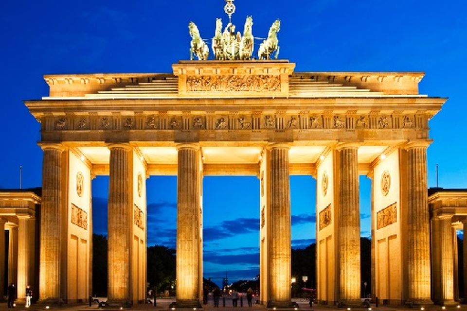 Brandenburg Gate in Berlin. Germany.