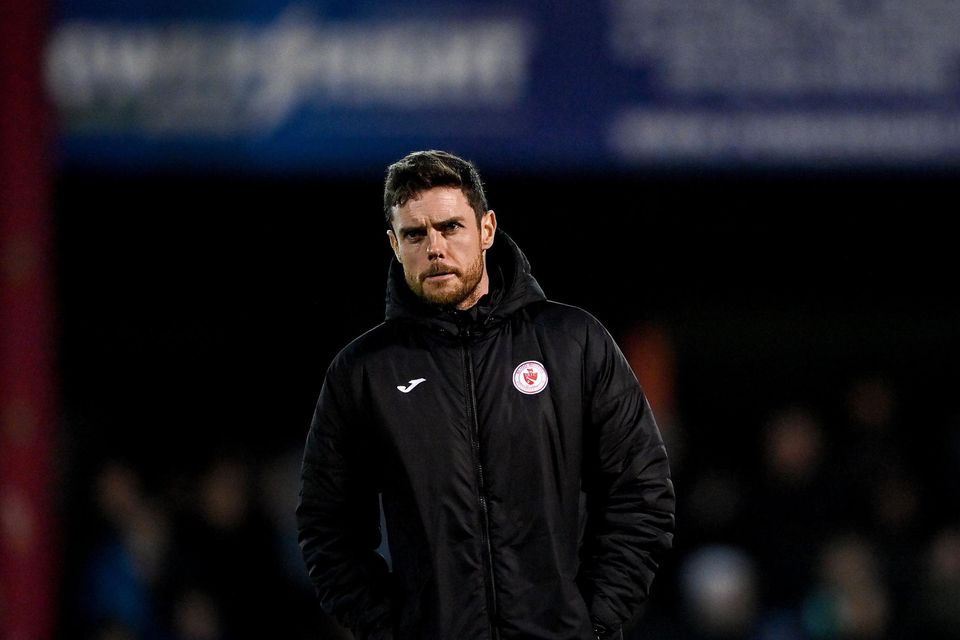 Sligo Rovers manager John Russell. Pic: Seb Daly/Sportsfile