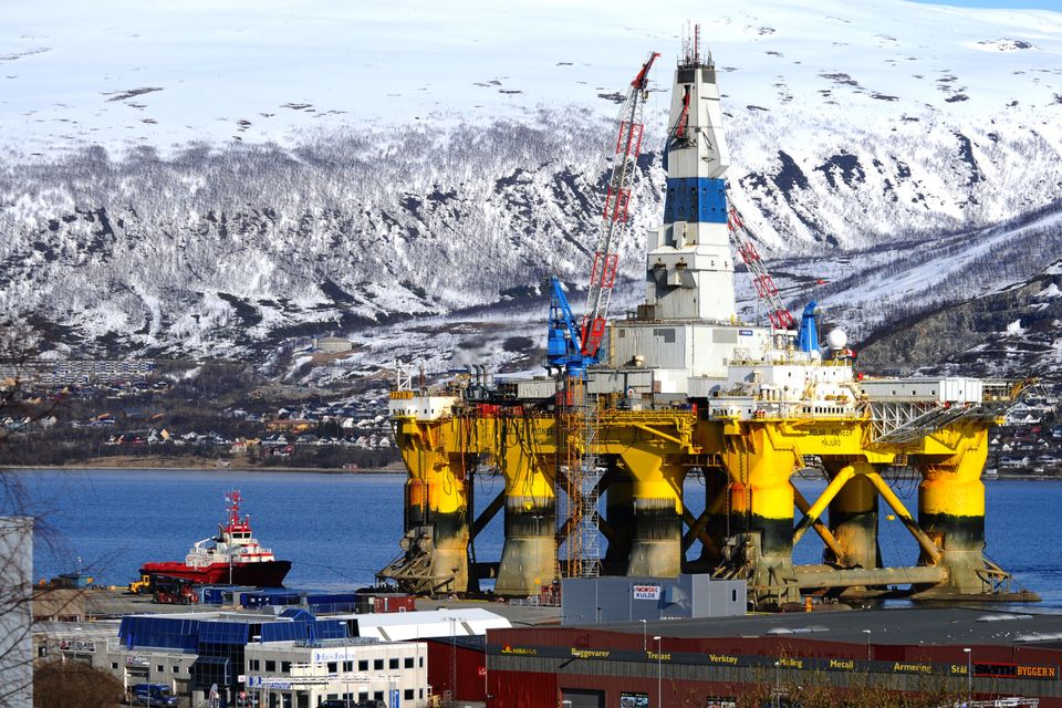Oil rig in Tromso