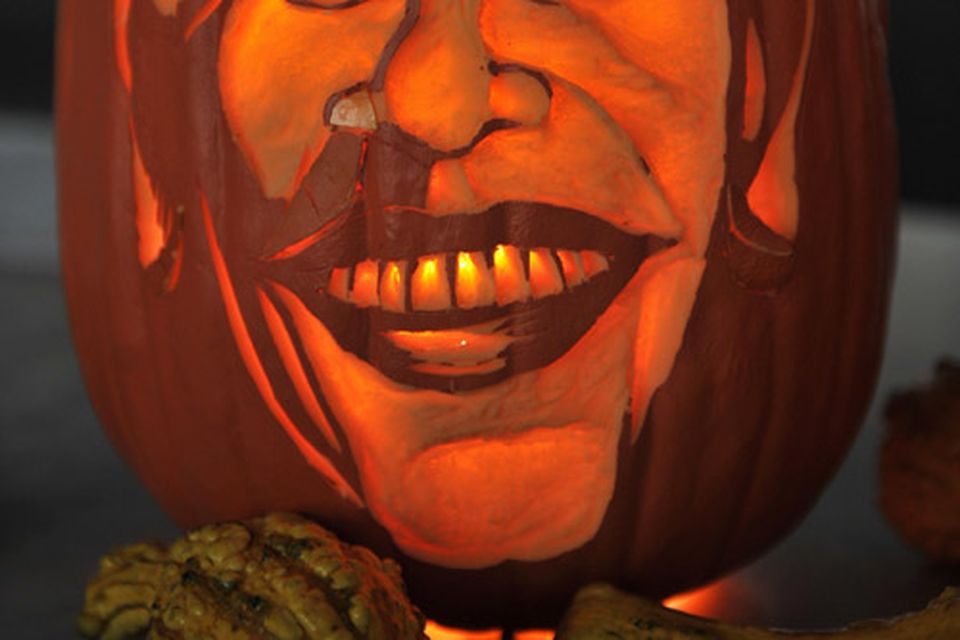 Barak Obama pumpkin, Getty Images