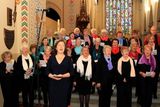 thumbnail: The Silvertones pictured performing in St Aidan's Cathedral with Roisin Dempsey.
