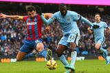 thumbnail: Yaya Toure scores Manchester City's third goal past the despairing tackle of Crystal Palace captain Mile Jedinak during their Premier League clash at the Etihad. Photo: Alex Livesey/Getty Images