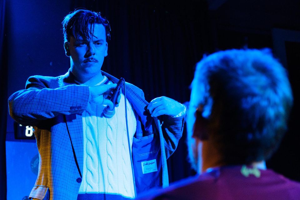 The Rice Krispie Killer is an electrifying two-man show
