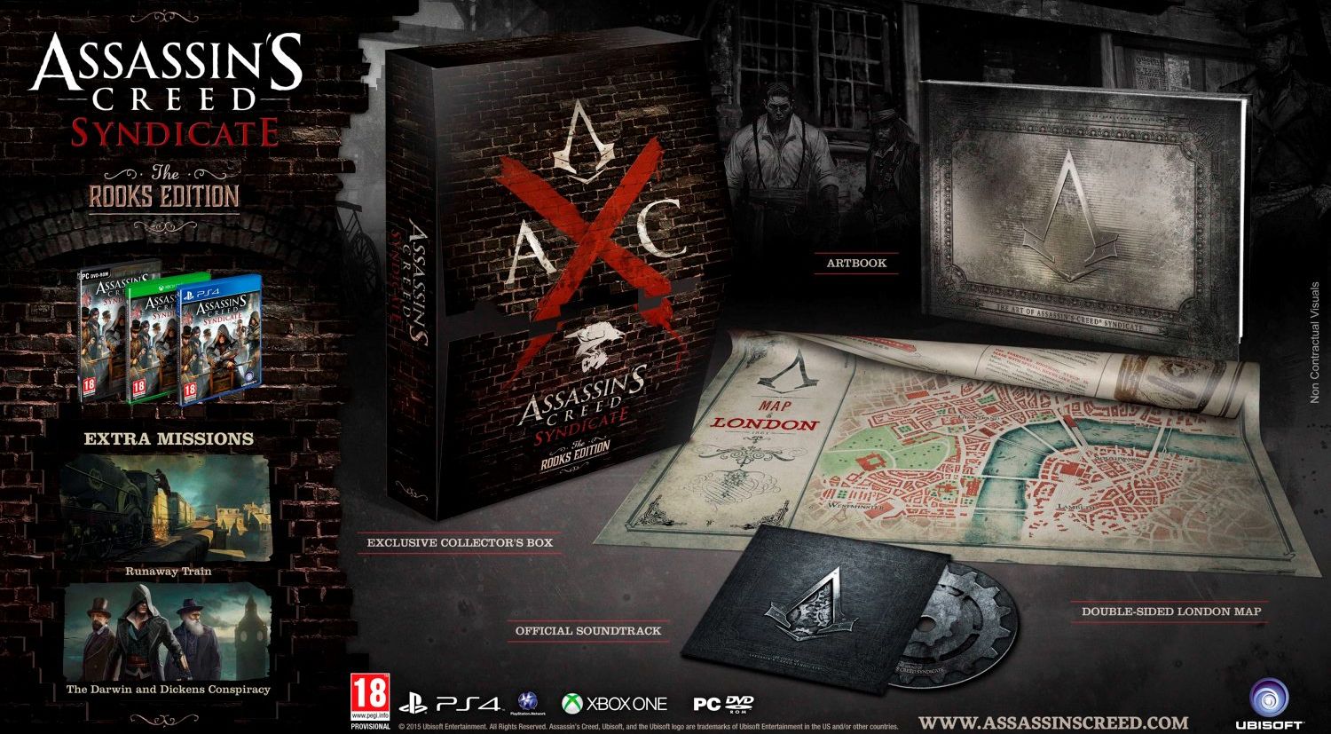 1 TB PS4 Assassin's Creed Syndicate Bundle Announced for Europe