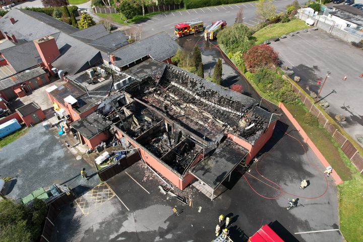 Function room of Louth hotel ‘absolutely gutted’ as firefighters from three counties contain blaze