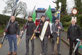 thumbnail: The 'Rowhardorgohome' team with Rathdrum St Patrick's Day Parade chairman Jimmy O'Shaughnessy. Photos: Michael Kelly