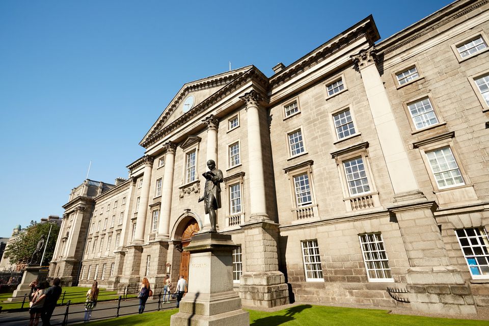 Trinity College Dublin retained its place as Ireland’s top third-level institution. Photo: Getty