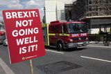 thumbnail: Brexit protest.