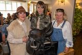 thumbnail: Evelyn Branagh, trustee Joyce O'Connor and Geraldine Owens at the Animal Trust Fund Coffee Morning and Auction at the Wicklow Arms, Delgany. 