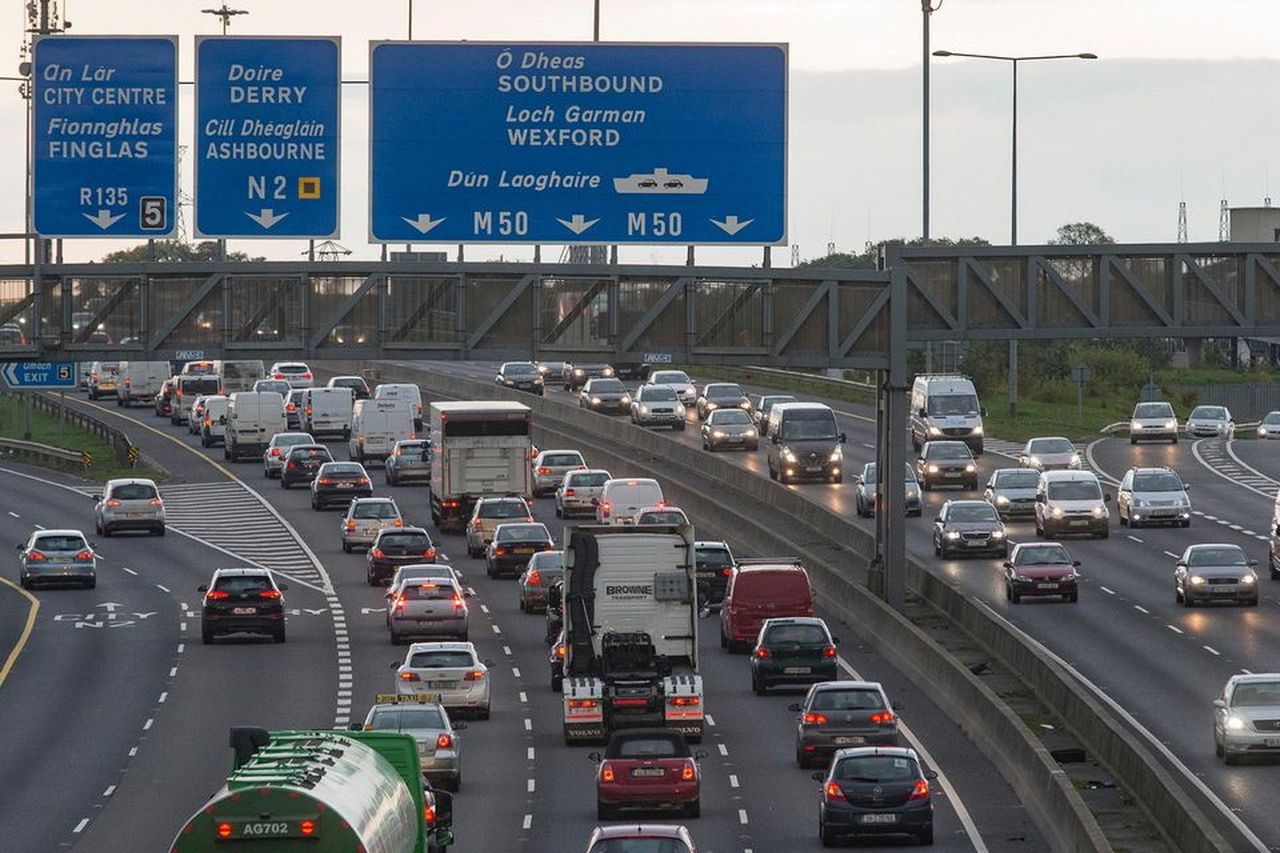 Incident on M50 southbound cleared overnight following full road