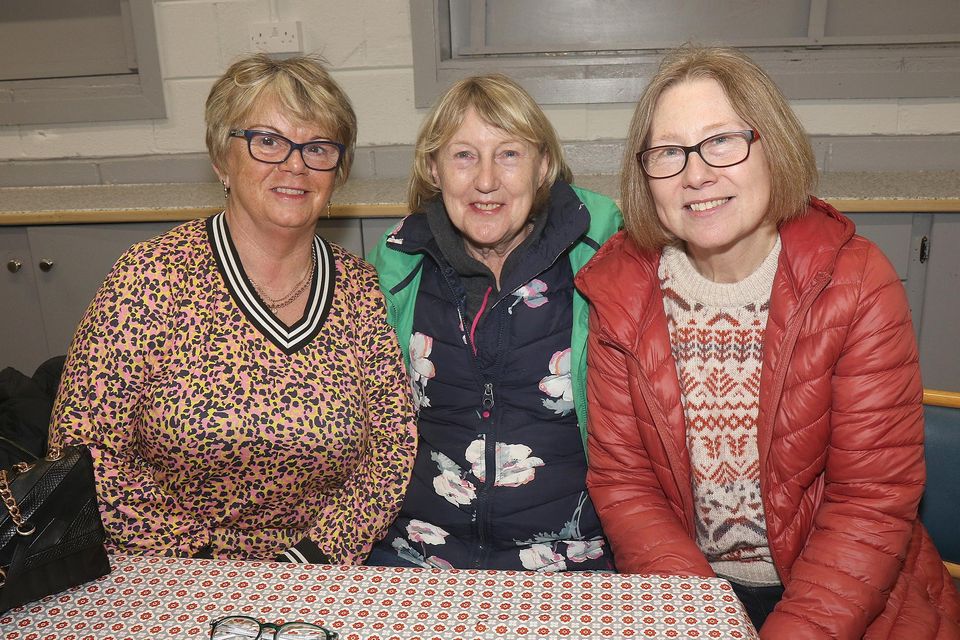 Dora Byrne, Pam Dalton and Mary Gainford at the Coffee Morning, organised by County Wexford Garden & Flower Club, in Clonroche Community Centre. Photo: John Walsh