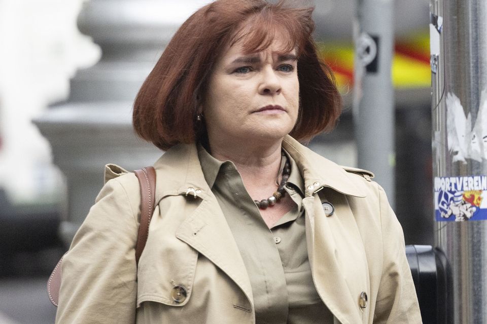 19.06.2025.
. Photo Shows : Children’s Health Ireland (CHI) CEO Lucy Nugent arriving at the Leinster House for the Joint committee on Health to answer questions on the treatment of children with Dysplasia and Scoliosis. Photo: Sam Boal/Collins Photos 