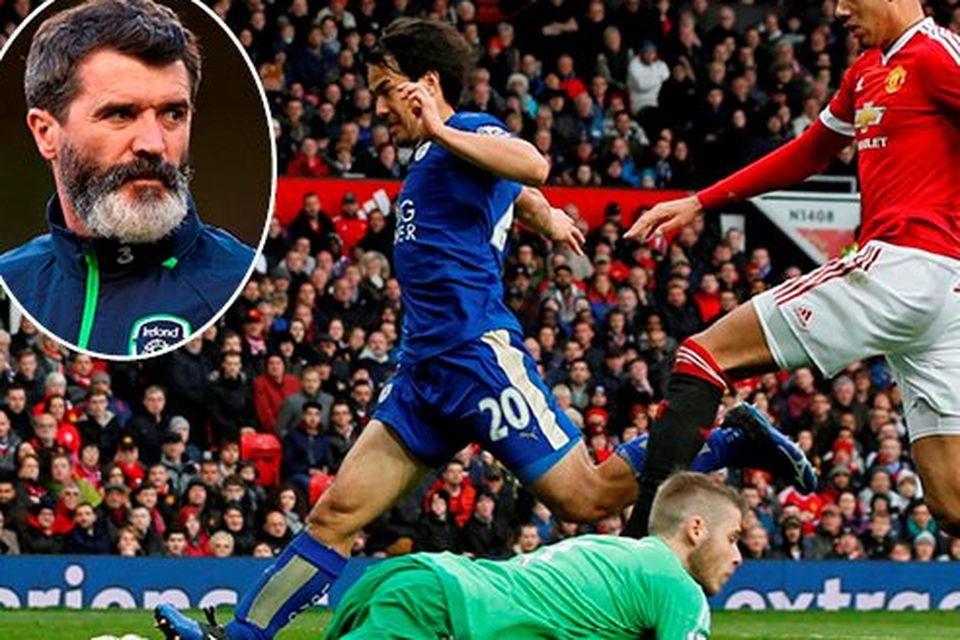 Roy Keane was not impressed with Manchester United's second-half display against Leicester