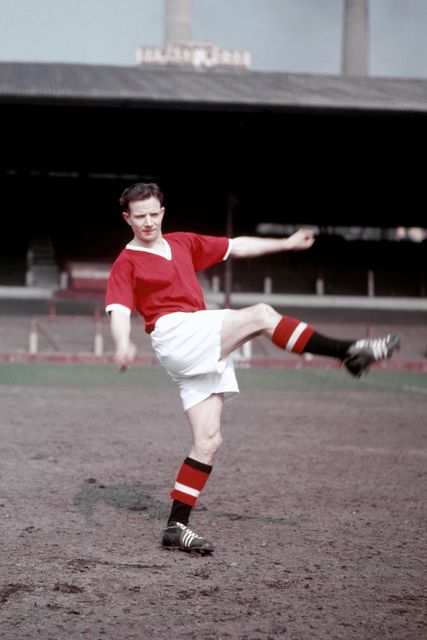 Johnny Berry in training with United