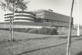 thumbnail: Dublin Airport's Terminal 1 in 1975, with the prominent spiral ramps