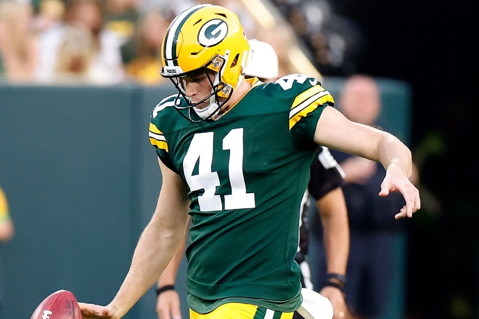 Confirmed: Wicklow-born Daniel Whelan officially named on Green Bay Packers  53-man squad