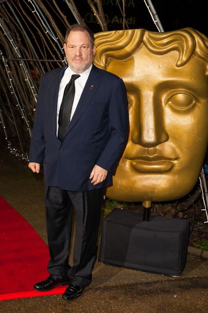 Harvey Weinstein attends the Audi EE British Academy Film Awards Nominees Party, at Kensington Palace, London