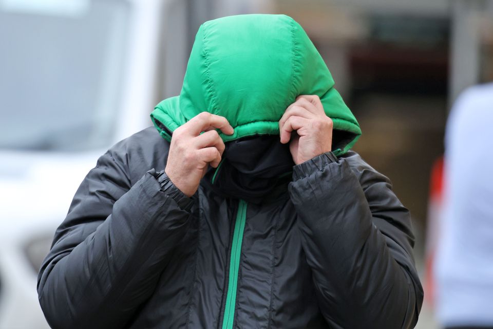 Carl Ronan, of Waterville, Blanchardstown, pictured in Blanchardstown District Court this morning. Photo by Colin Keegan, Collins Dublin