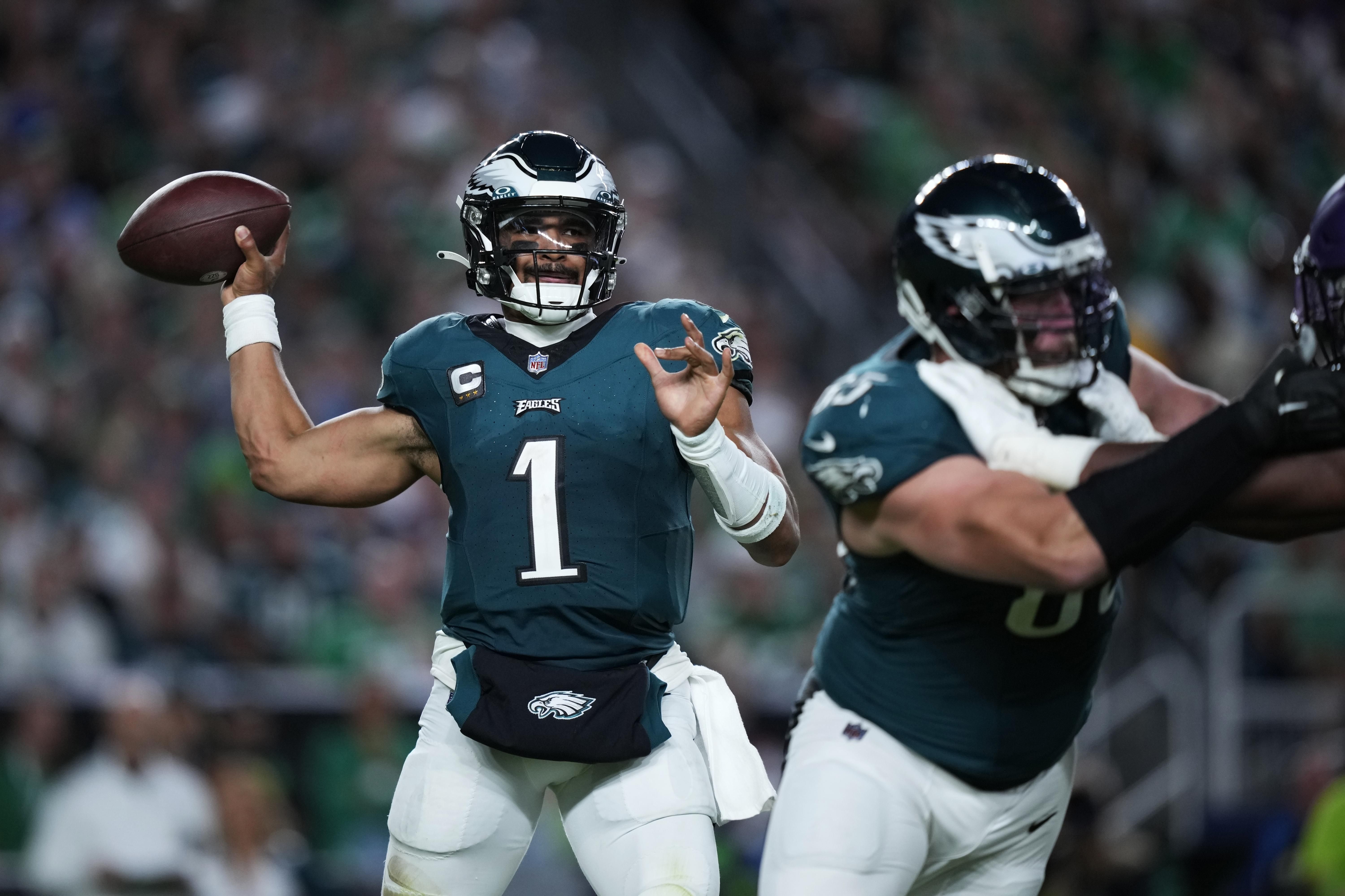 Philadelphia's 34-28 win over Minnesota sets record as most