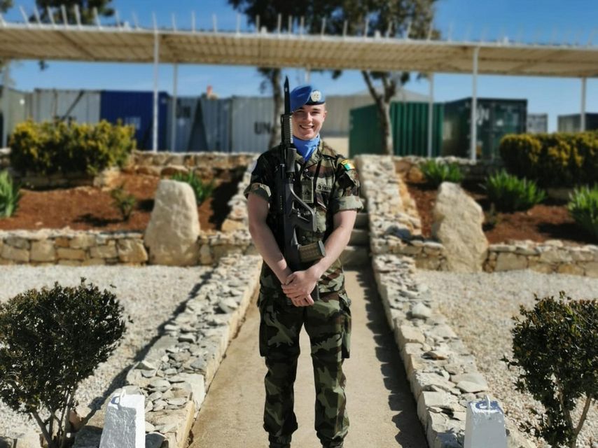 Trooper Shane Kearney. Picture via Defence Forces