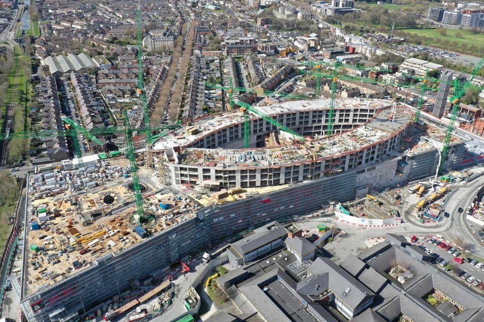 The National Children's Hospital under construction