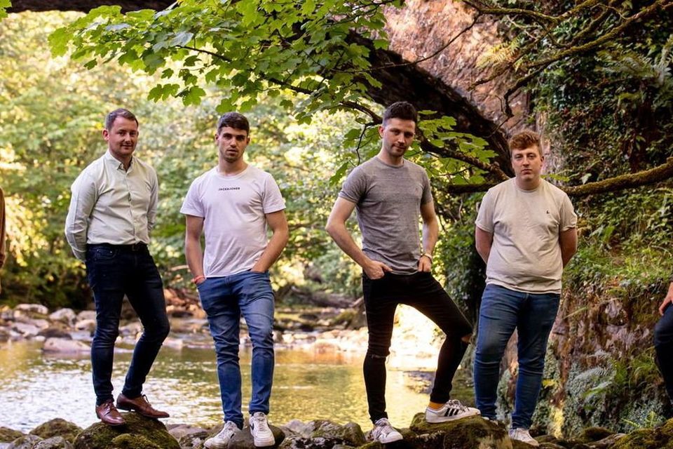 The Tumbling Paddies are a lively folk ensemble