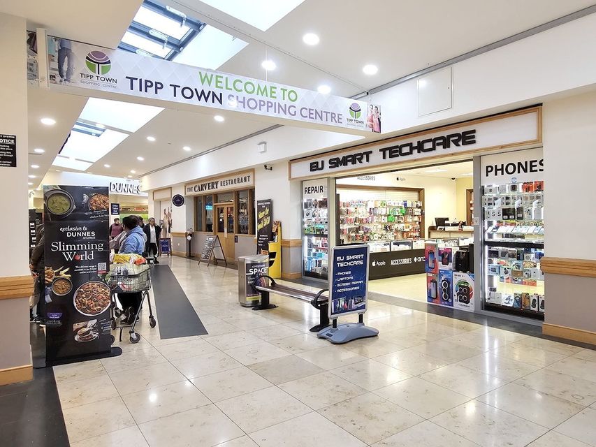 The Tipp Town Shopping Centre located on the Limerick Road on the outskirts of the town, is to be sold on March 21, with a guide price of €1,600,000. 