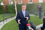 thumbnail: Minister of State James Browne speaks to media in Dublin (David Young/PA)