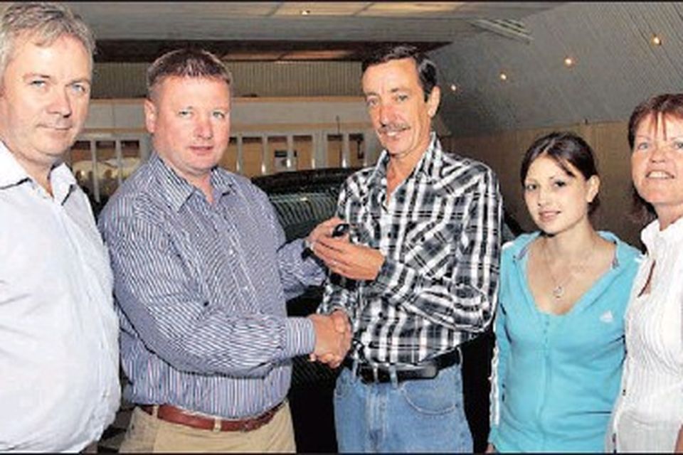 Tony drives home in style after Credit Union draw Irish Independent