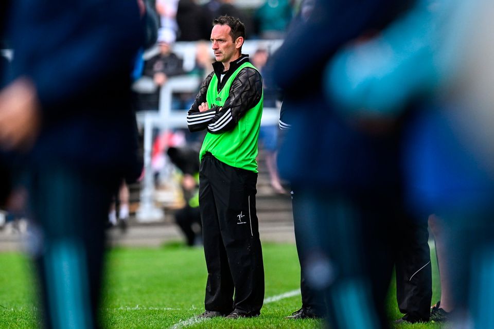 Kildare manager Brian Dowling during the All-Ireland SHC defeat to Dublin at Cedral St Conleth's Park in Newbridge, Kildare. Photo: Piaras Ó Mídheach/Sportsfile