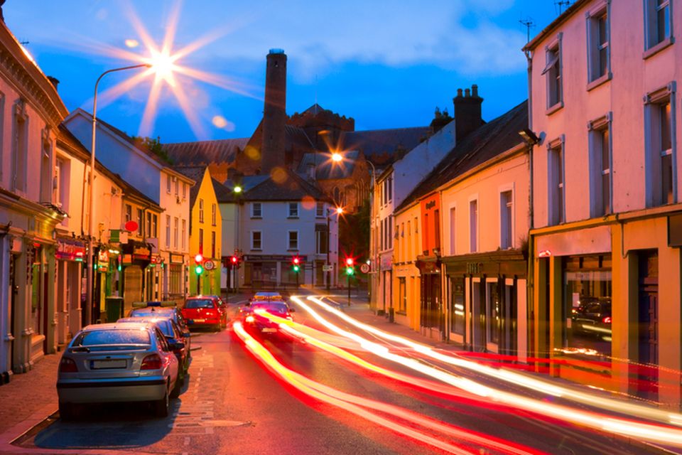 Kilkenny, by night