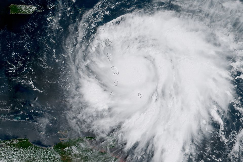 Hurricane Maria from above (NOAA/PA)