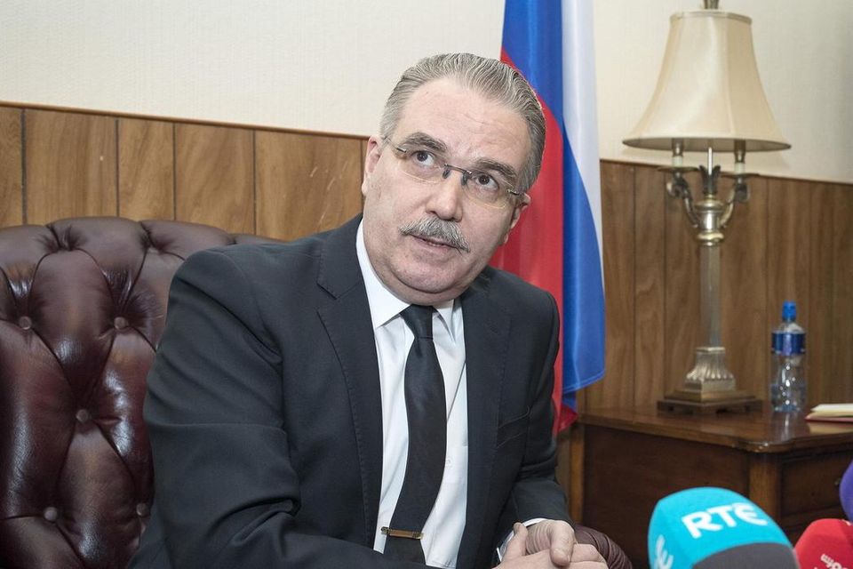 Russian ambassador to Ireland, Yuriy Filatov