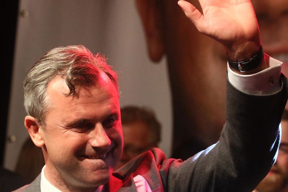 Norbert Hofer could become the EU's first far-right president (AP)