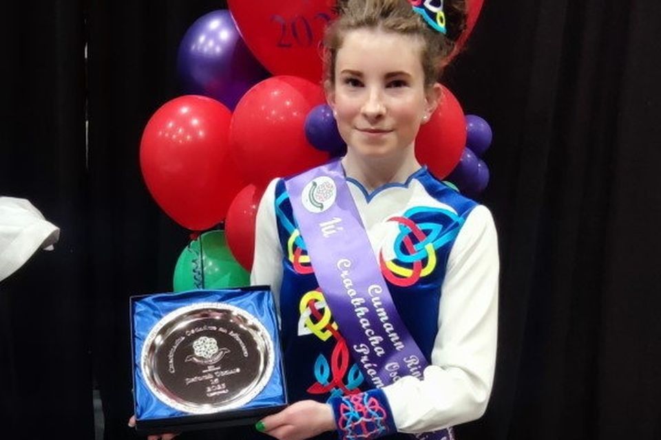 Molly O'Shea came first in the U18 competition.