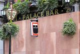 thumbnail: The Palace Bar on Dublin's Fleet Street, which temporally closed its doors and boarded up, due to the impact of the Coronavirus