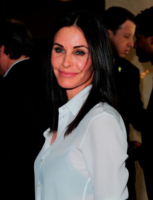 Courteney Cox arrives for the Ivor Novello Awards at Grosvenor House, on May 19, 2016 in London, England.  (Photo by Eamonn M. McCormack/Getty Images)