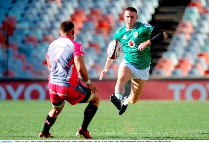 Ben O’Connor and Zac Ward star as Emerging Ireland recover from sloppy start to beat Pumas in opener