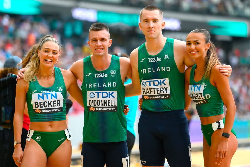 Irish mixed 4x400m team storm into final of World Championships as