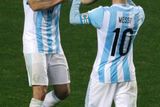 thumbnail: Argentina's Lionel Messi (10) and Martin Demichelis celebrate their victory over Paraguay in their Copa America 2015 semi-final soccer match at Estadio Municipal Alcaldesa Ester Roa Rebolledo in Concepcion, Chile, June 30, 2015. REUTERS/Jorge Adorno