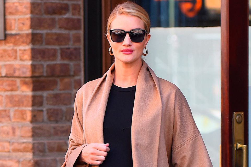 Rosie Huntington-Whiteley in Brandon Maxwell